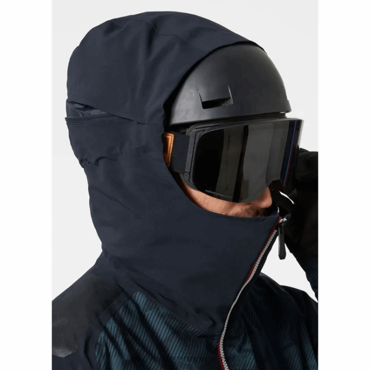 menns kitzbuhel infinity stretch isolert skijakke Helly-Hansen F6TJ0432 svart