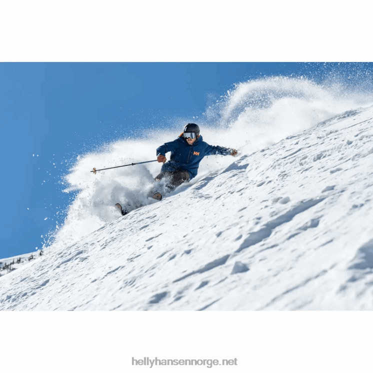 menns ridge infinity shell skijakke Helly-Hansen F6TJ0199 hav