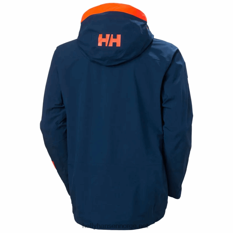 menns ridge infinity shell skijakke Helly-Hansen F6TJ0199 hav