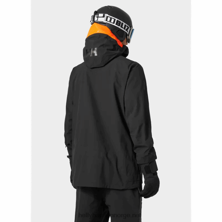 menns ridge infinity shell skijakke Helly-Hansen F6TJ0201 svart