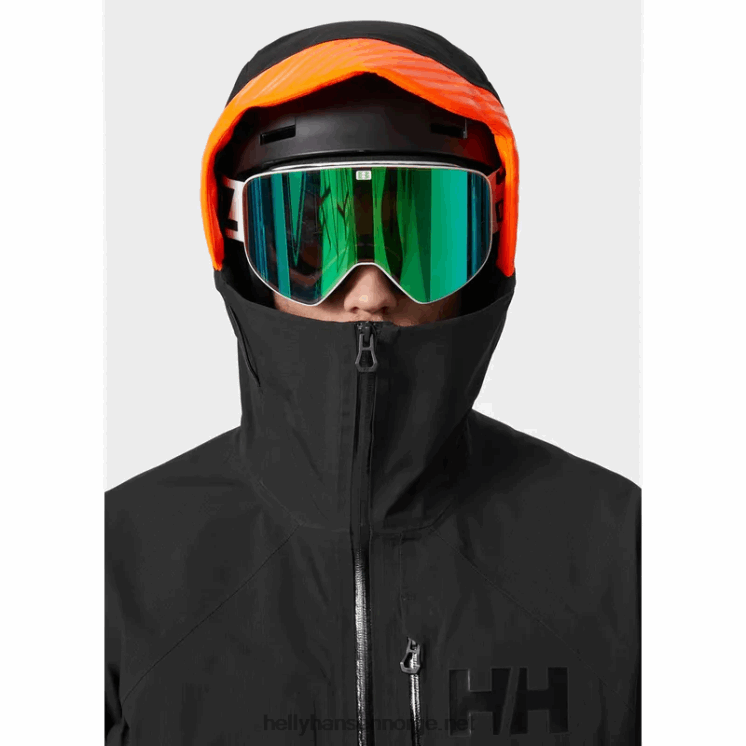 menns ridge infinity shell skijakke Helly-Hansen F6TJ0201 svart