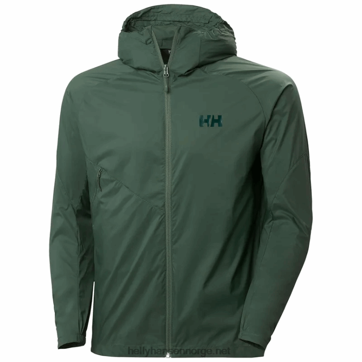 rapide windbreaker-jakke for menn Helly-Hansen F6TJ0214 gran