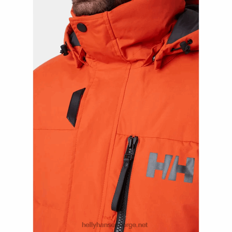 herre tromsoe vinterjakke Helly-Hansen F6TJ0324 patrulje oran