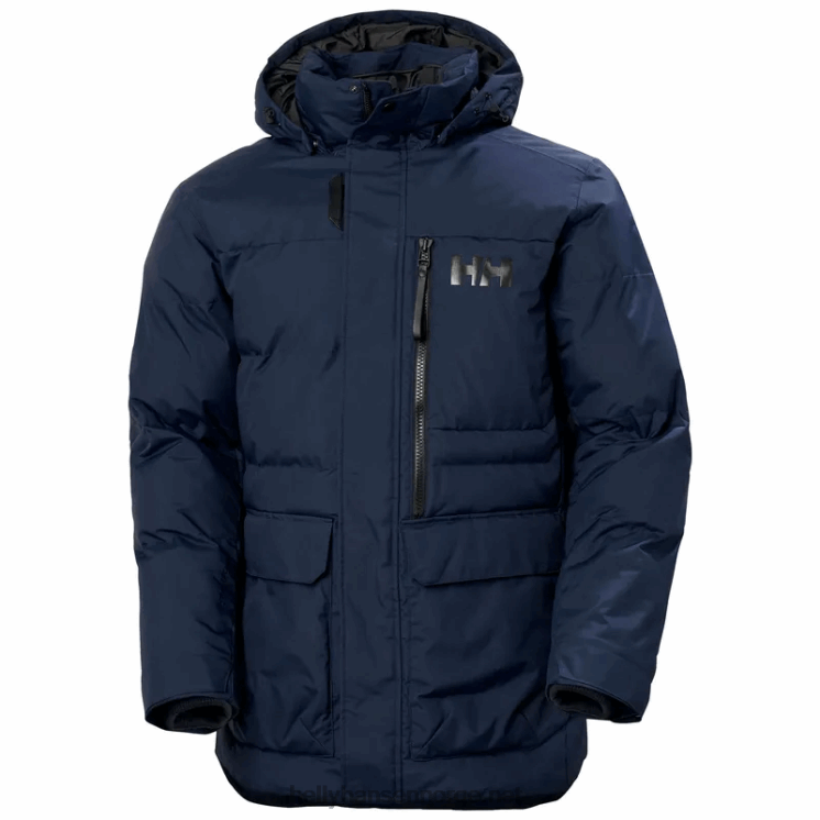 herre tromsoe vinterjakke Helly-Hansen F6TJ0327 marinen