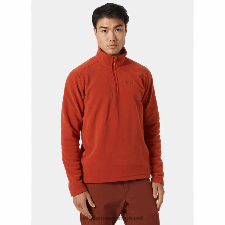 Daybreaker 1/2 fleecegenser med glidelås for menn Helly-Hansen F6TJ0475 malakitt