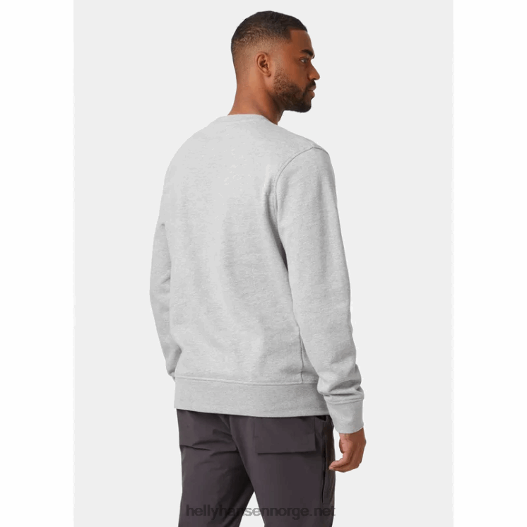 herre nord grafisk crew genser Helly-Hansen F6TJ0779 dyp fjord