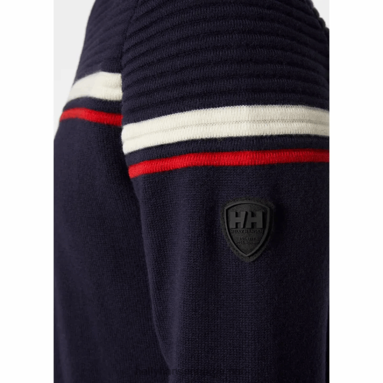 menns carv strikket genser Helly-Hansen F6TJ0815 svart