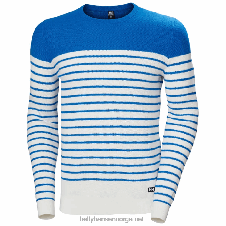 menns carv strikket genser Helly-Hansen F6TJ0816 marinen