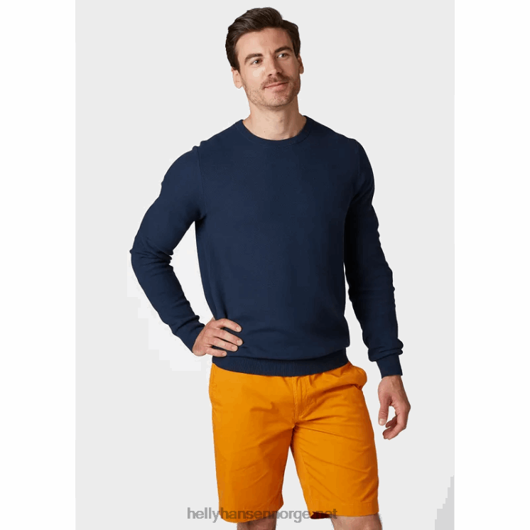 skagen genser for menn Helly-Hansen F6TJ0820 marinen