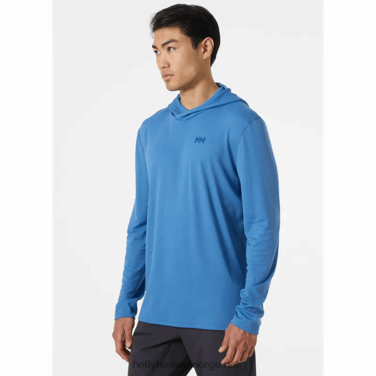 hh logo crew genser for menn Helly-Hansen F6TJ0807 marinen