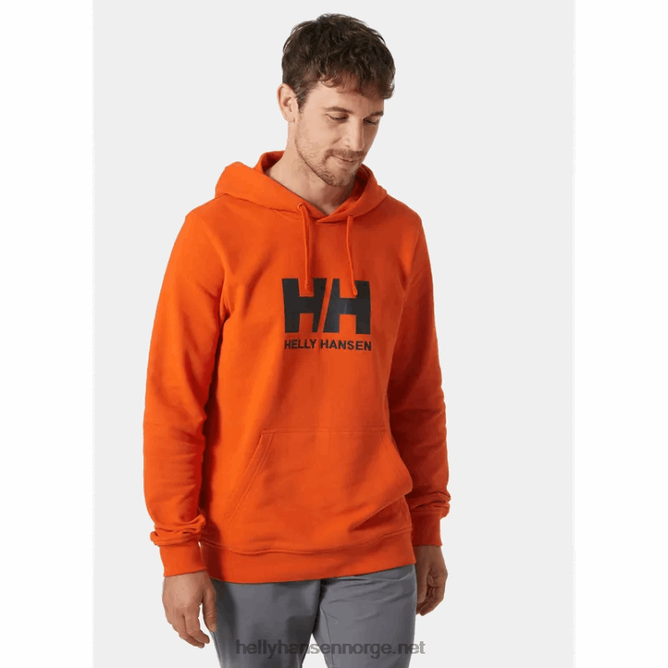 hh-logo-hettegenser for menn Helly-Hansen F6TJ0772 dyp fjord