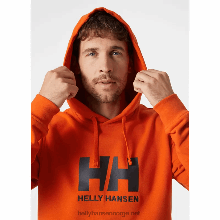 hh-logo-hettegenser for menn Helly-Hansen F6TJ0772 dyp fjord