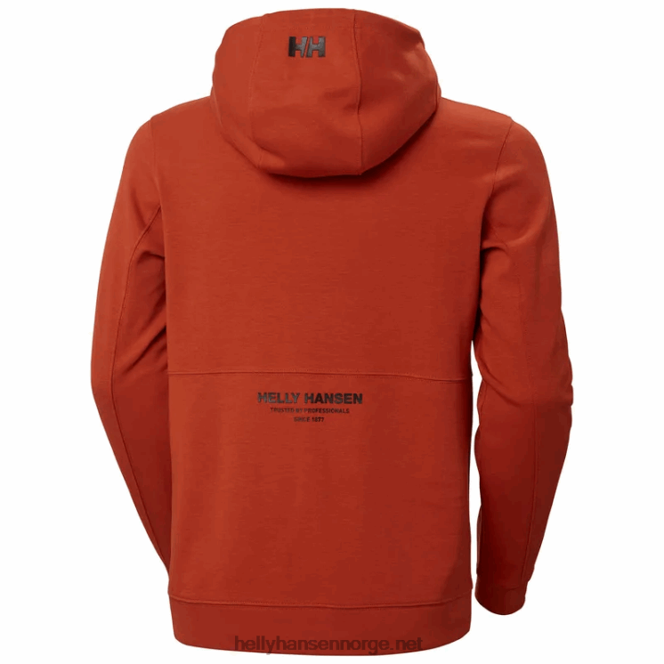 sweat-hettegenser for menn Helly-Hansen F6TJ0789 valmueappelsin