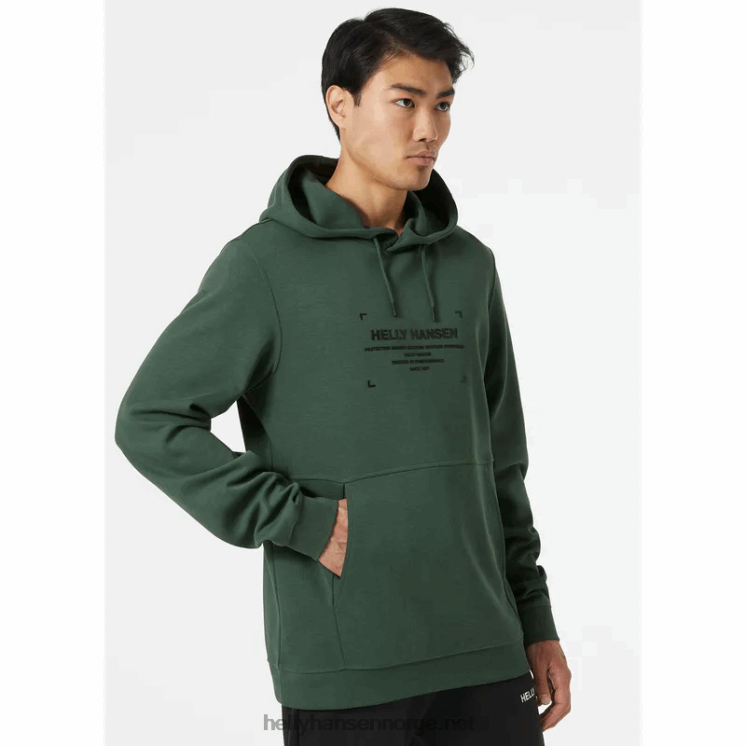 sweat-hettegenser for menn Helly-Hansen F6TJ0791 dyp fjord
