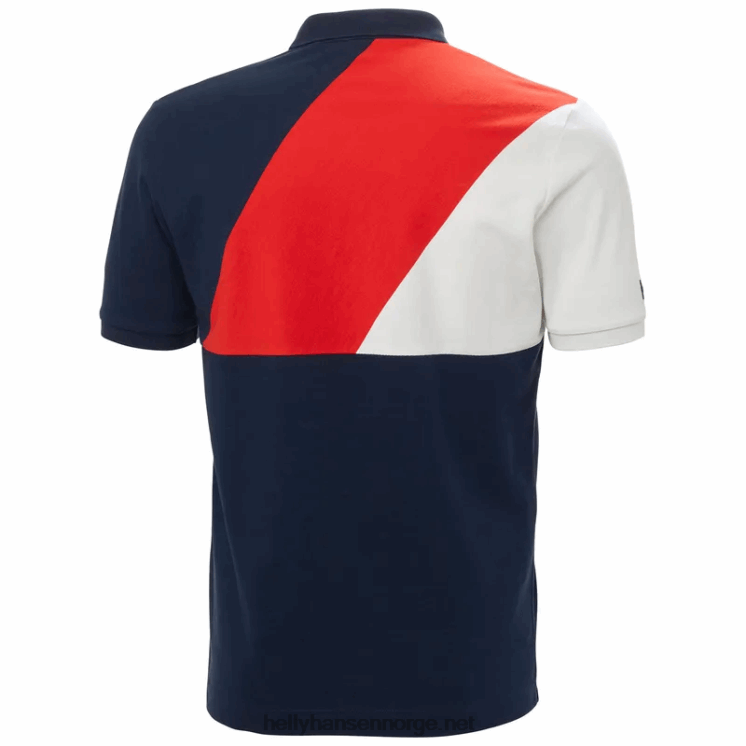 burgee polo for menn Helly-Hansen F6TJ0960 hvit