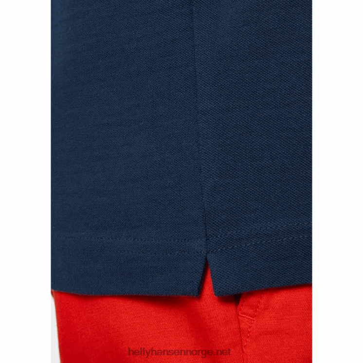 burgee polo for menn Helly-Hansen F6TJ0960 hvit