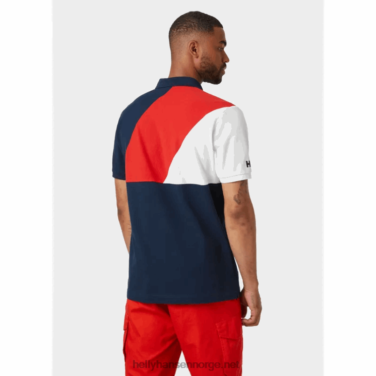 burgee polo for menn Helly-Hansen F6TJ0960 hvit