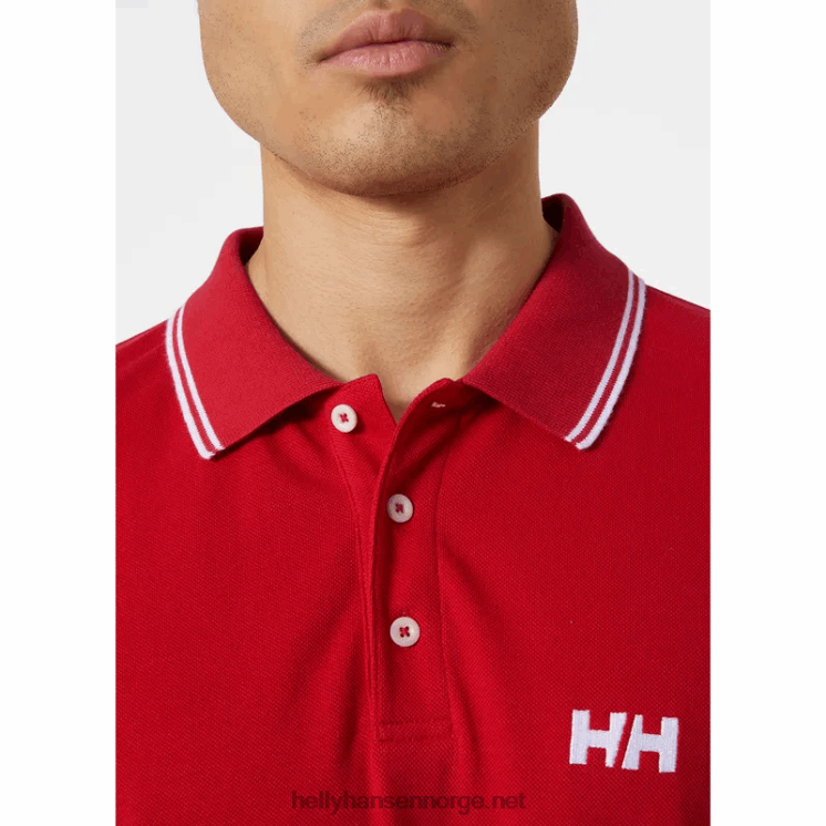 genova polo for menn Helly-Hansen F6TJ0998 hvit