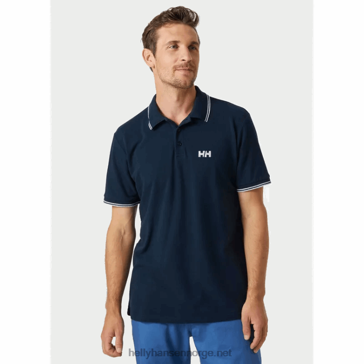 genova polo for menn Helly-Hansen F6TJ0999 rød