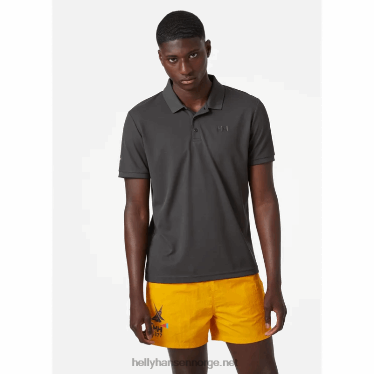 hav hurtigtørkende polo for menn Helly-Hansen F6TJ0978 varsel rød