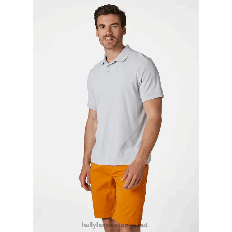 hurtigtørrende riftline-polo for menn Helly-Hansen F6TJ0962 svart