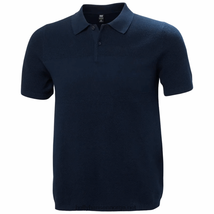 skagen strikket polo for menn Helly-Hansen F6TJ0985 hvit