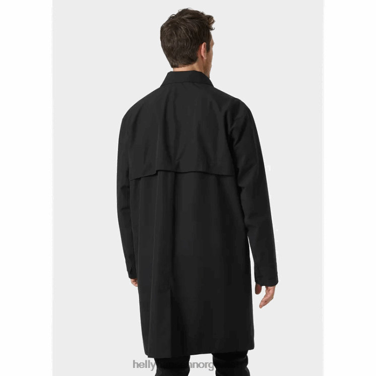 vika regnfrakk for menn Helly-Hansen F6TJ0252 svart