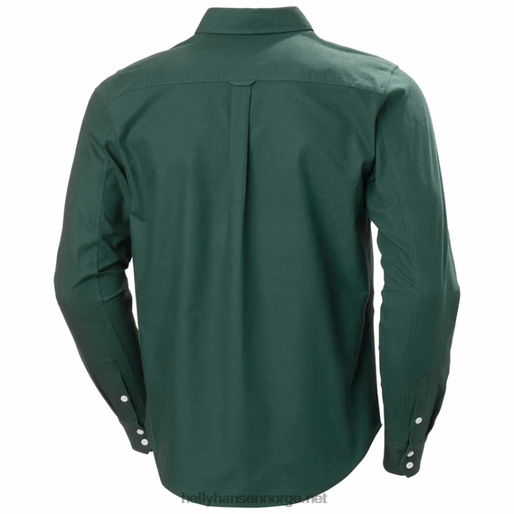 flanellskjorte i økologisk bomull for menn Helly-Hansen F6TJ01014 myk grå