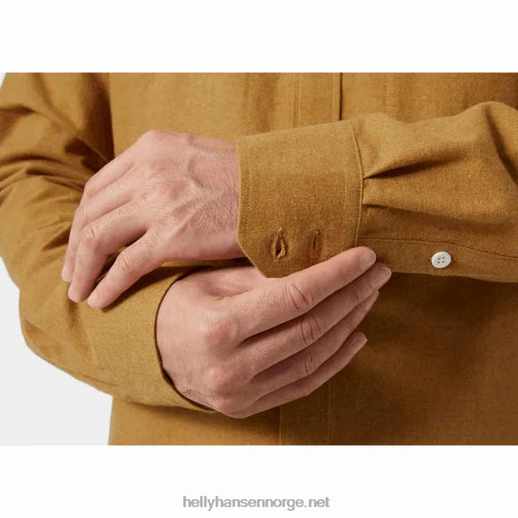 klassisk rutete langermet skjorte for menn Helly-Hansen F6TJ01012 spisskummen skog