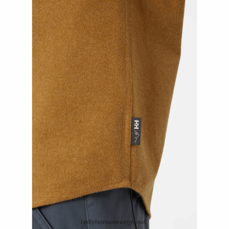 klassisk rutete langermet skjorte for menn Helly-Hansen F6TJ01012 spisskummen skog