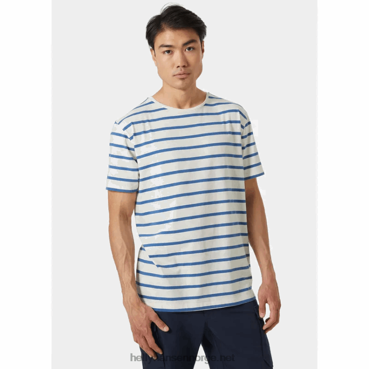 Newport t-skjorte i økologisk bomull for menn Helly-Hansen F6TJ0956 marine burgee