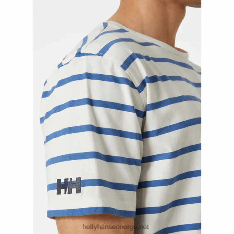 Newport t-skjorte i økologisk bomull for menn Helly-Hansen F6TJ0956 marine burgee