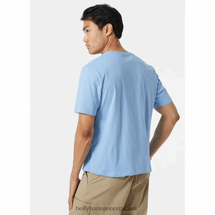 f2f t-skjorte i økologisk bomull 2.0 Helly-Hansen F6TJ0924 mjød