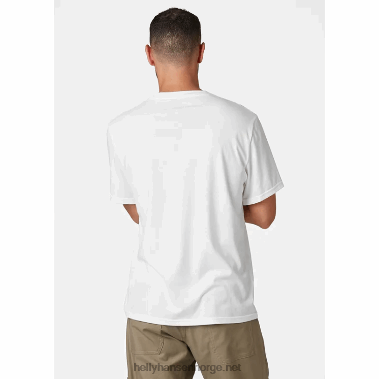 herre nord grafisk t-skjorte Helly-Hansen F6TJ0887 ibenholt