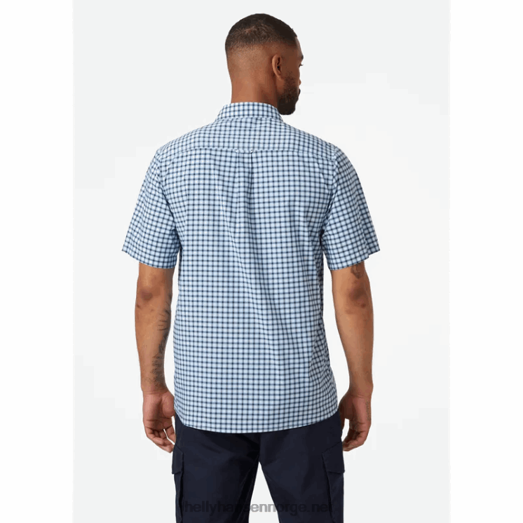 herrefjord hurtigtørkende kortermet skjorte 2.0 Helly-Hansen F6TJ0909 marinen