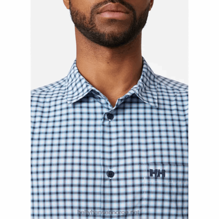 herrefjord hurtigtørkende kortermet skjorte 2.0 Helly-Hansen F6TJ0909 marinen