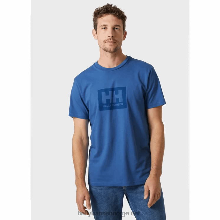 hh box t-skjorte for menn Helly-Hansen F6TJ0867 jade