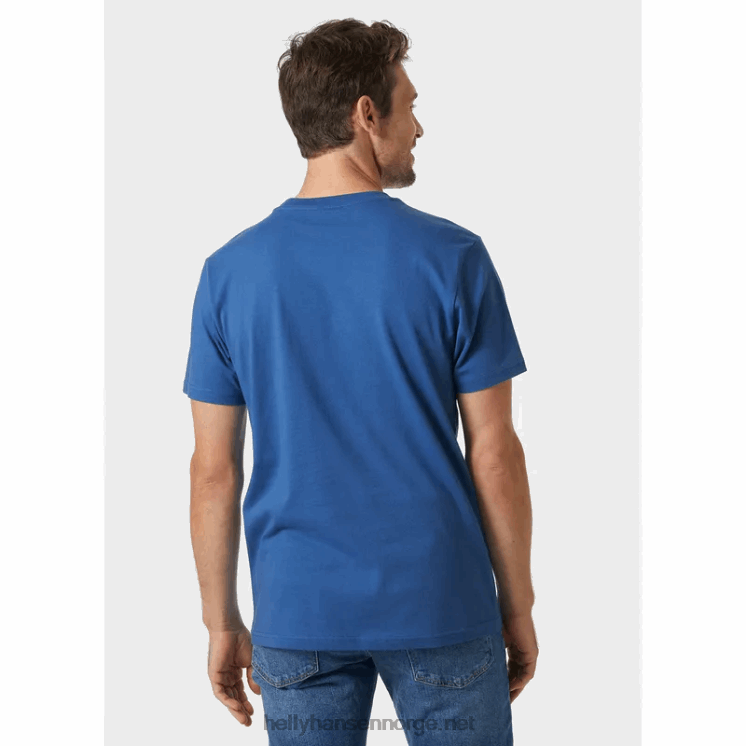 hh box t-skjorte for menn Helly-Hansen F6TJ0867 jade