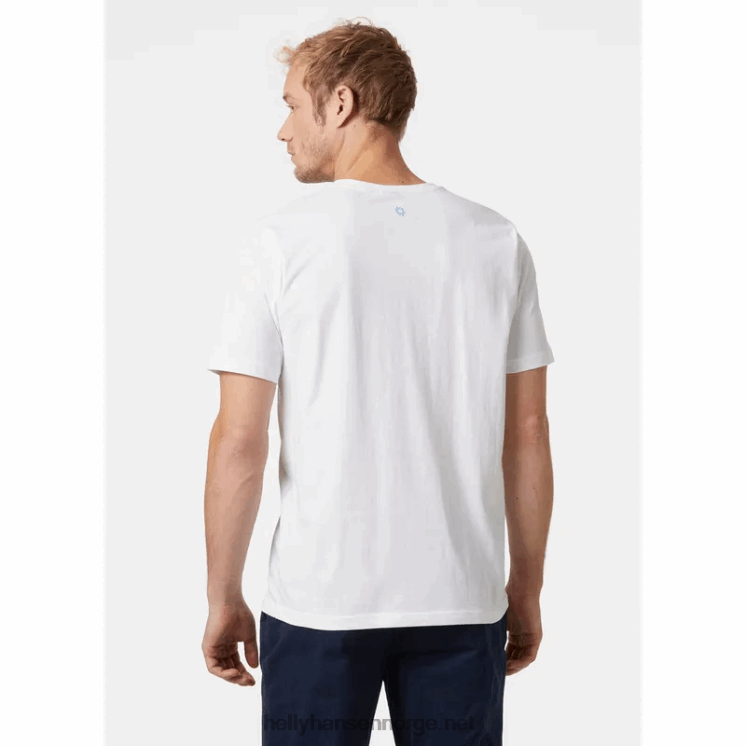 hh box t-skjorte for menn Helly-Hansen F6TJ0872 marinen