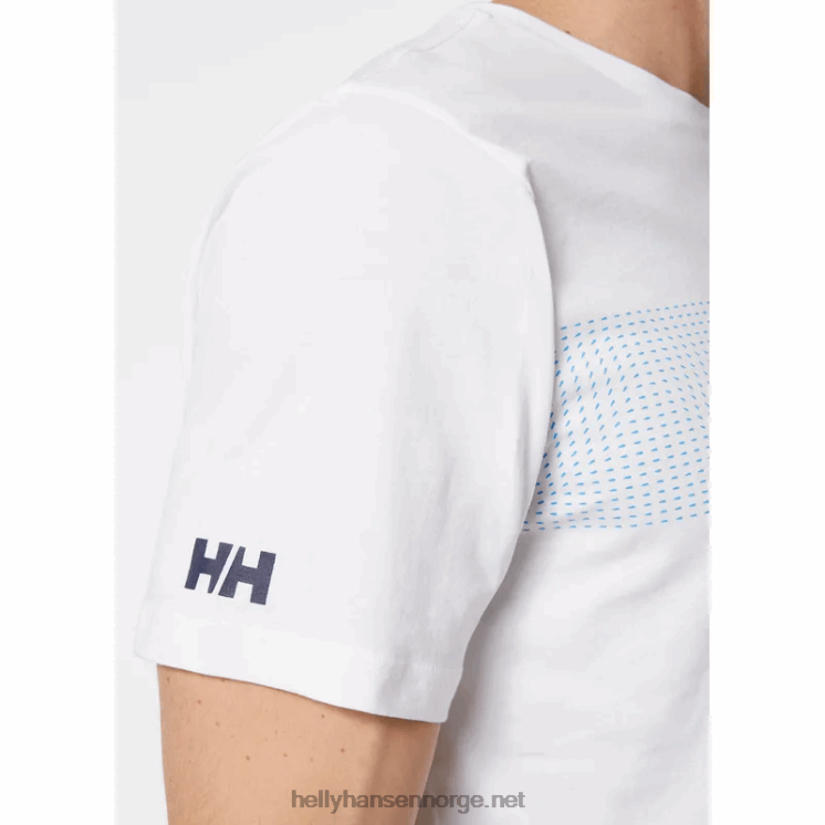 hh box t-skjorte for menn Helly-Hansen F6TJ0872 marinen