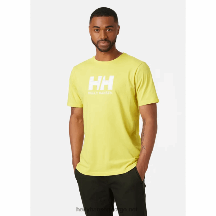 hh logo t-skjorte for menn Helly-Hansen F6TJ0853 okseblod
