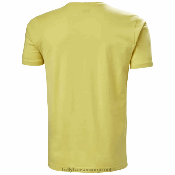hh logo t-skjorte for menn Helly-Hansen F6TJ0853 okseblod