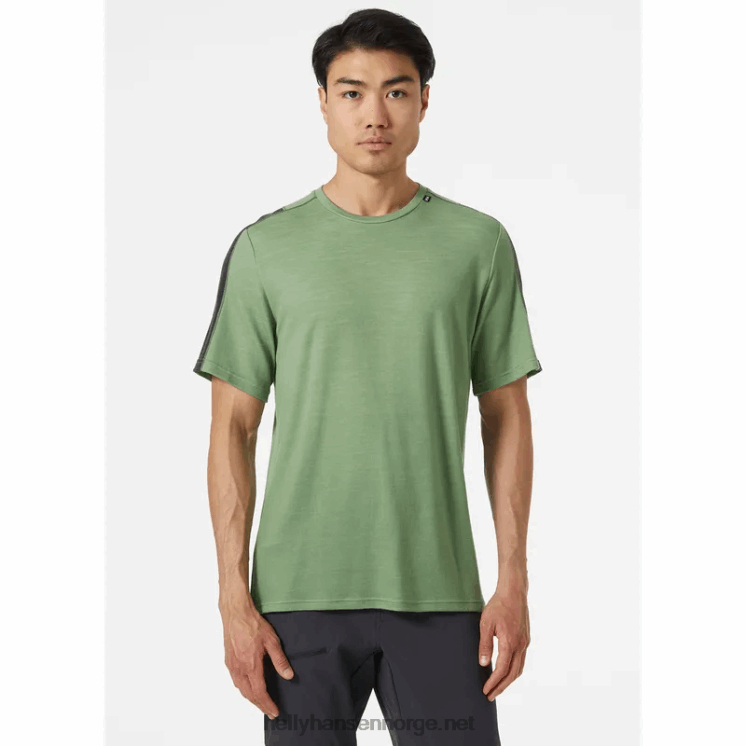 nord grafisk hh t-skjorte for menn Helly-Hansen F6TJ0921 grå melang