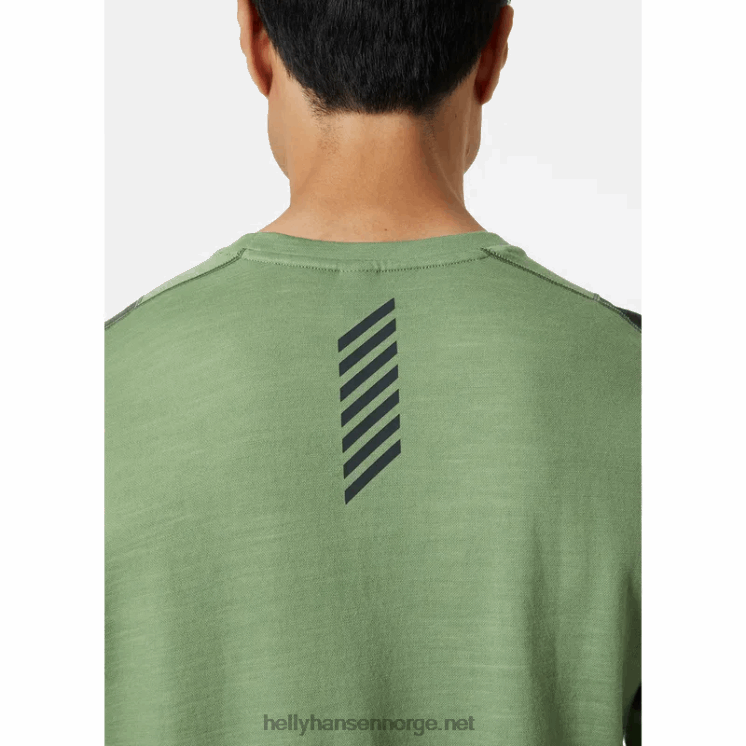 nord grafisk hh t-skjorte for menn Helly-Hansen F6TJ0921 grå melang