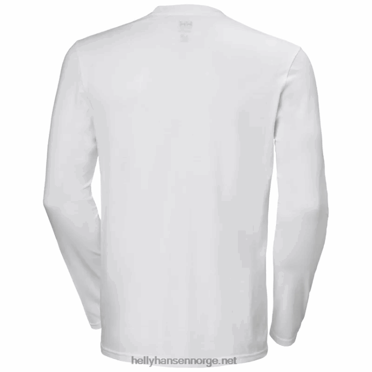 nord grafisk langermet t-skjorte for menn Helly-Hansen F6TJ0911 dyp fjord