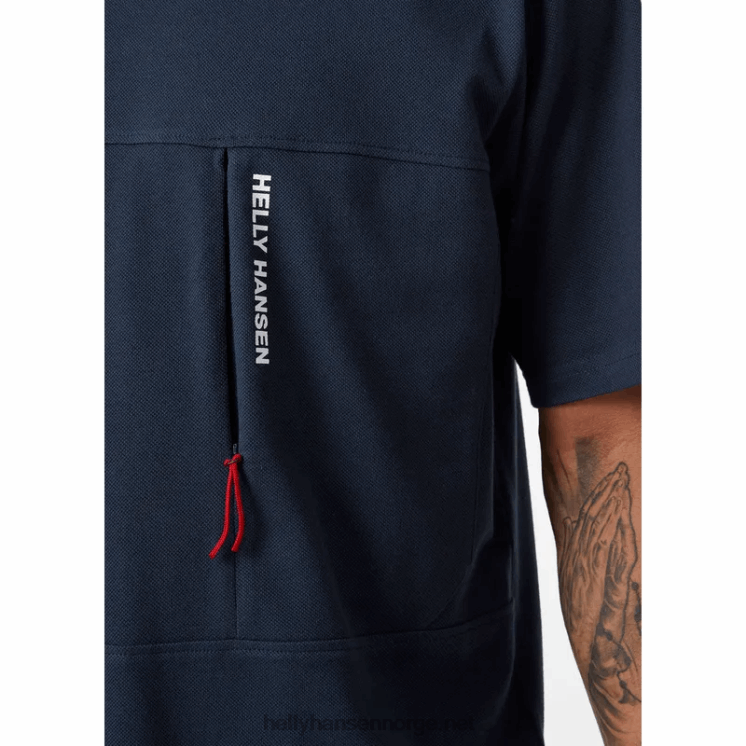 rwb pique t-skjorte for menn Helly-Hansen F6TJ0944 rød