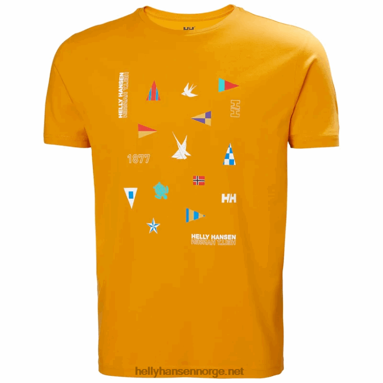 strandlinje t-skjorte for menn 2.0 Helly-Hansen F6TJ0833 rosenkvarts