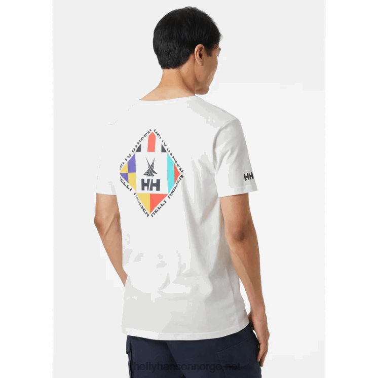 strandlinje t-skjorte for menn 2.0 Helly-Hansen F6TJ0835 asuritt