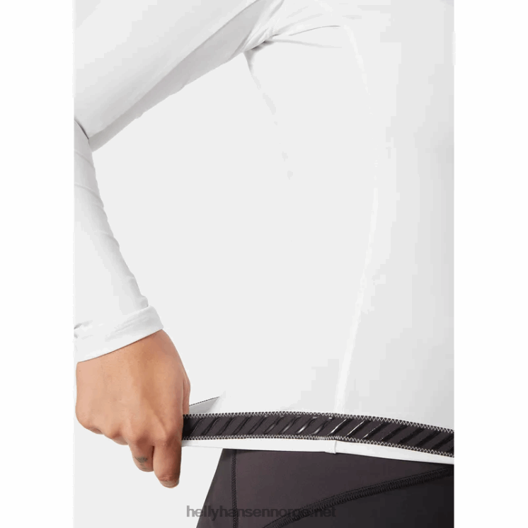 vannklær rashguard for kvinner Helly-Hansen F6TJ02723 jade esra
 marineblå stripe