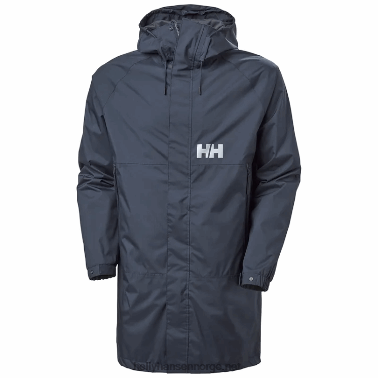 aktiv lang frakk for menn Helly-Hansen F6TJ0274 marinen